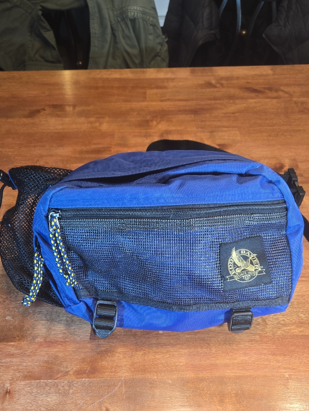 Vintage Eddie Bauer Navy Blue Fanny Pack